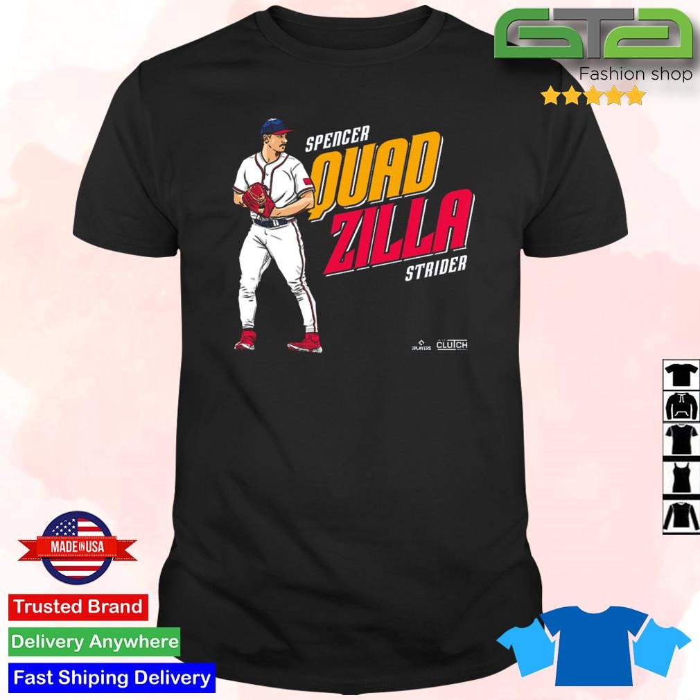 Official Spencer strider quadzilla mlbpa baseball T-shirt, hoodie