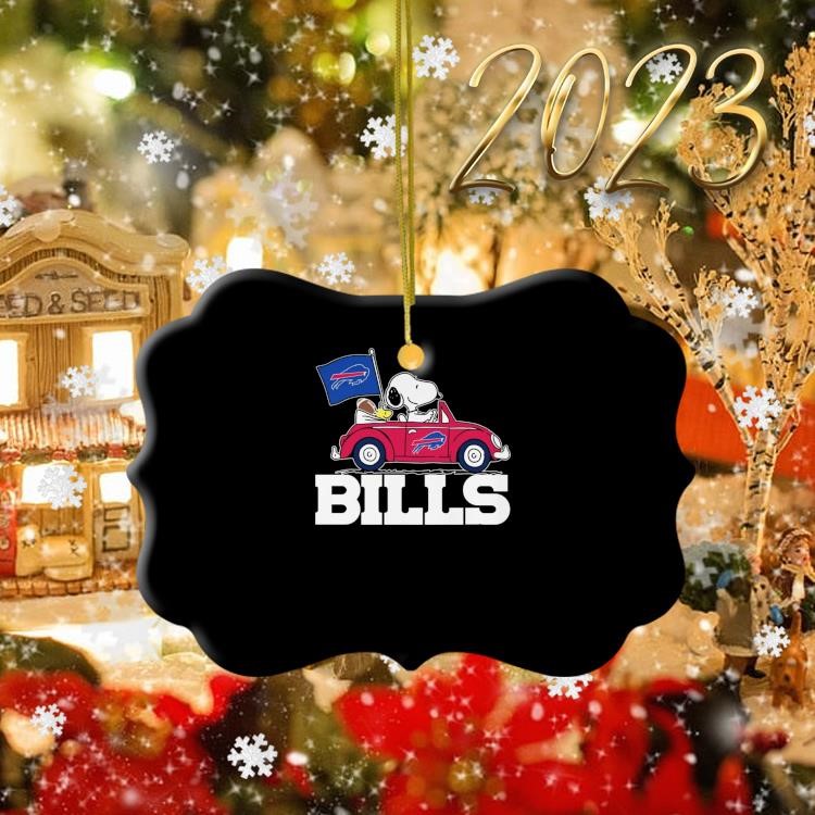 Snoopy and Woodstock Merry Buffalo Bills Christmas face mask