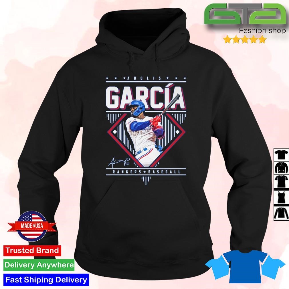 Adolis Garcia Texas Rangers baseball action pose signature 2023 T-shirt,  hoodie, sweater, long sleeve and tank top