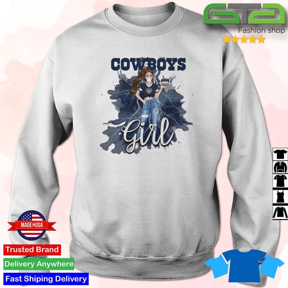 Trendy Dallas Cowboys T-Shirt Football Shirt Women Game Day Apparel Hoodie  - TeebyHumans