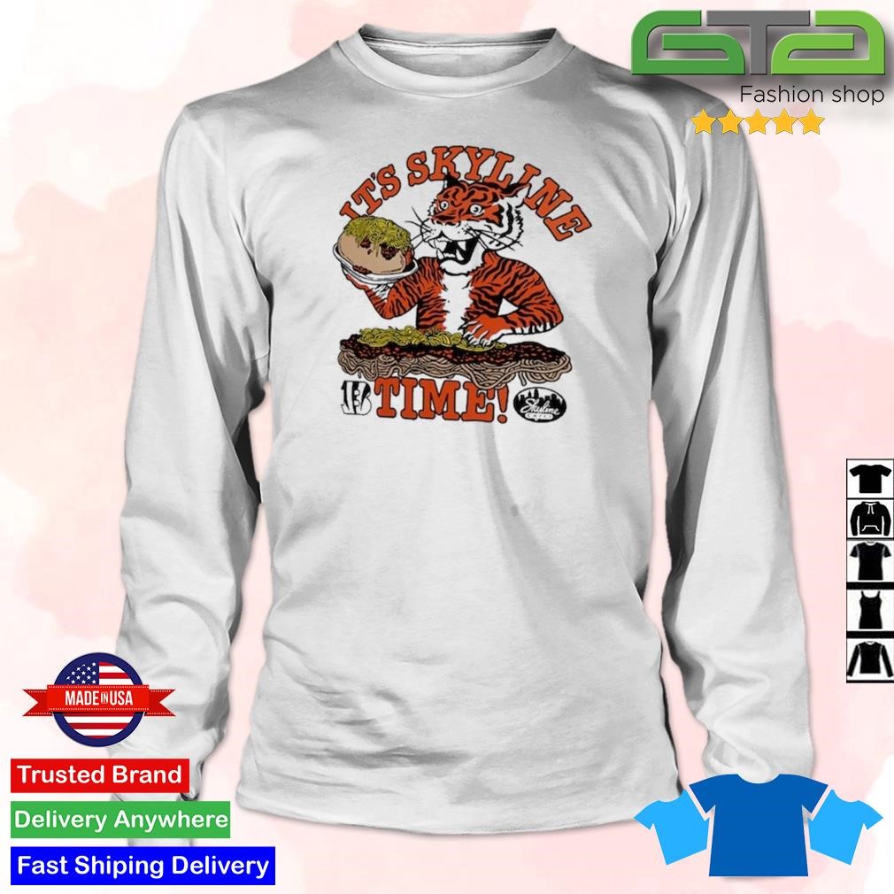 Cincinnati Bengals x It's Skyline Chili Time T-Shirts, hoodie, sweater,  long sleeve and tank top