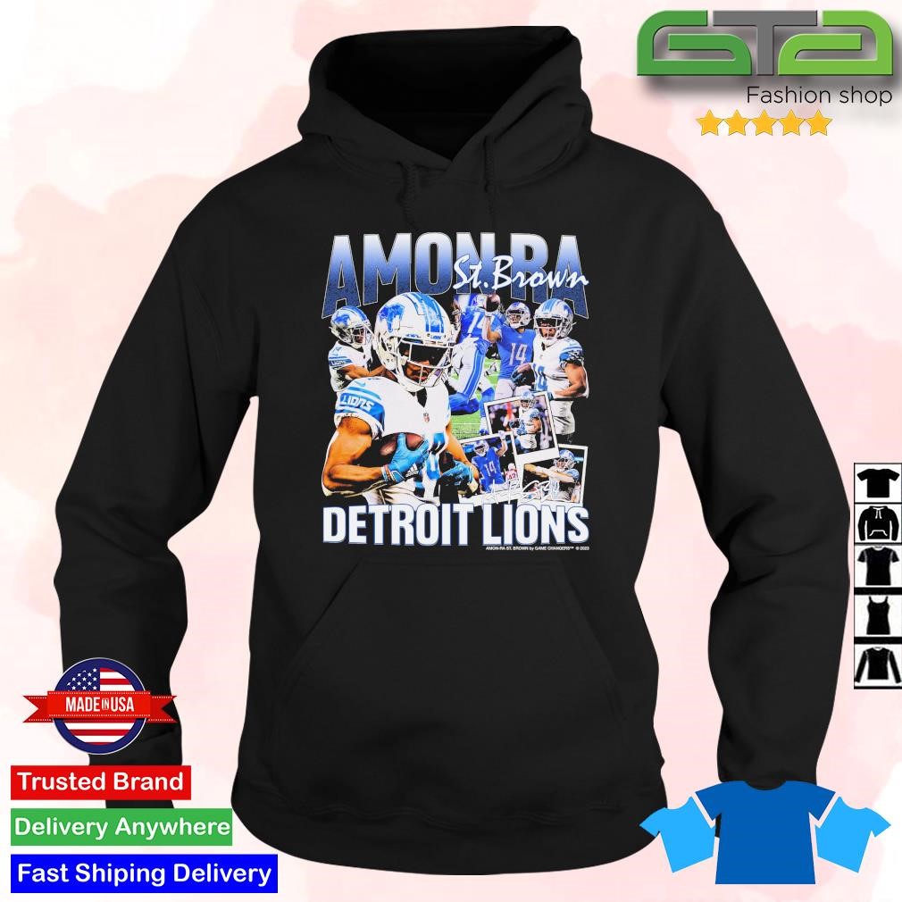 Amon-Ra St. Brown Detroit Lions signature 2023 shirt, hoodie, sweater, long  sleeve and tank top