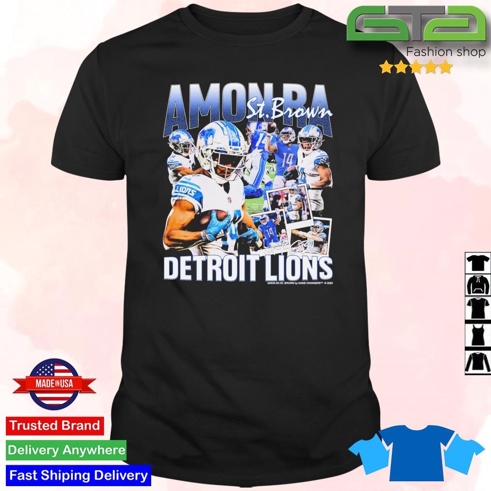 Amon-Ra St. Brown Detroit Lions football sun God 2023 T-shirt, hoodie,  sweater, long sleeve and tank top