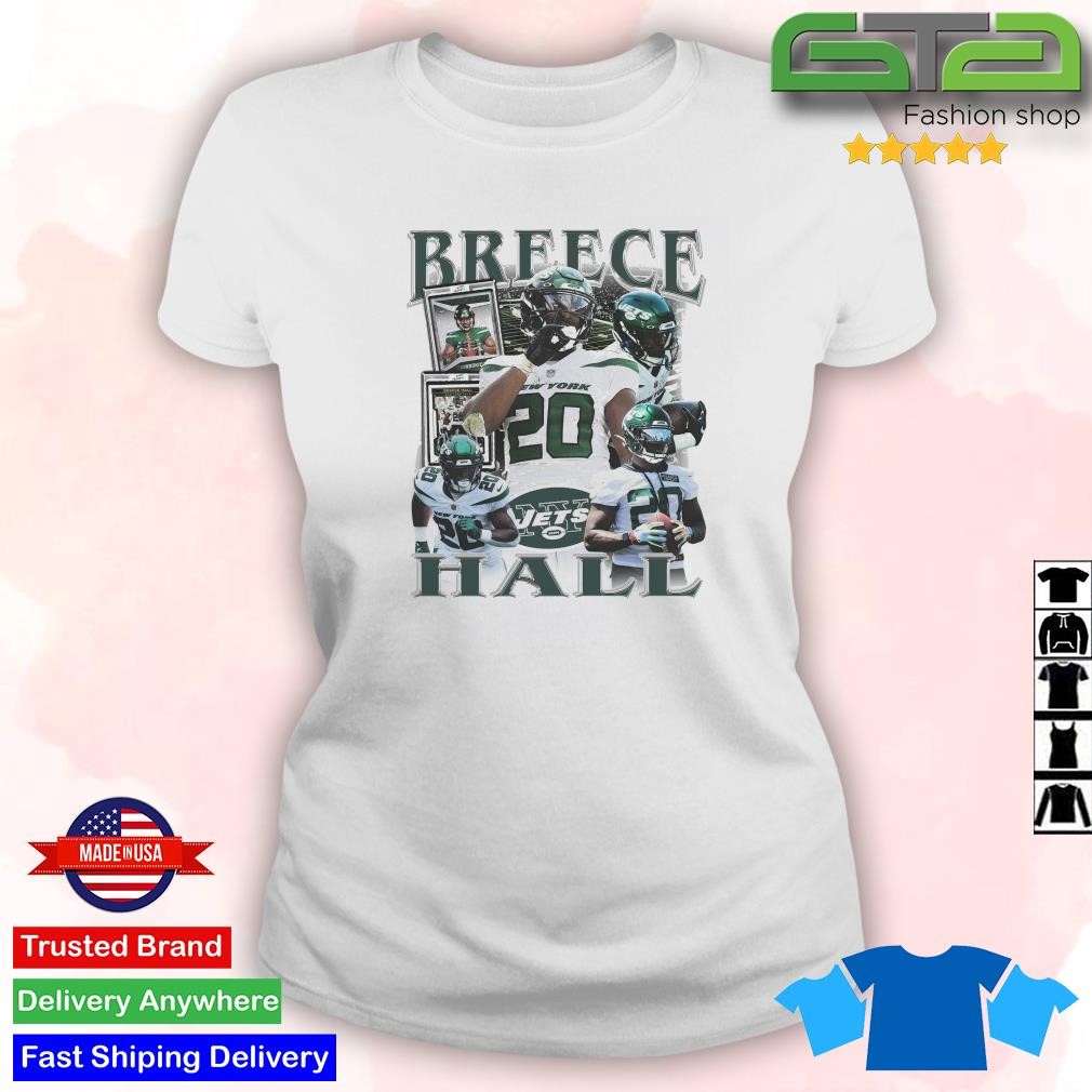 Breece Hall 20 New York Jets football player poster shirt, hoodie, sweater,  long sleeve and tank top