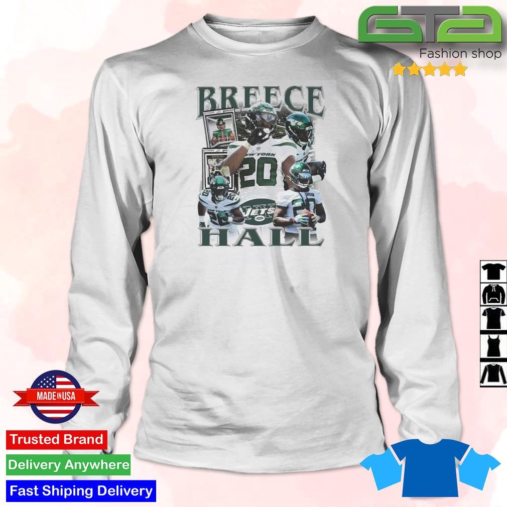 Breece Hall 20 New York Jets football player pose poster gift shirt,  hoodie, sweater, long sleeve and tank top