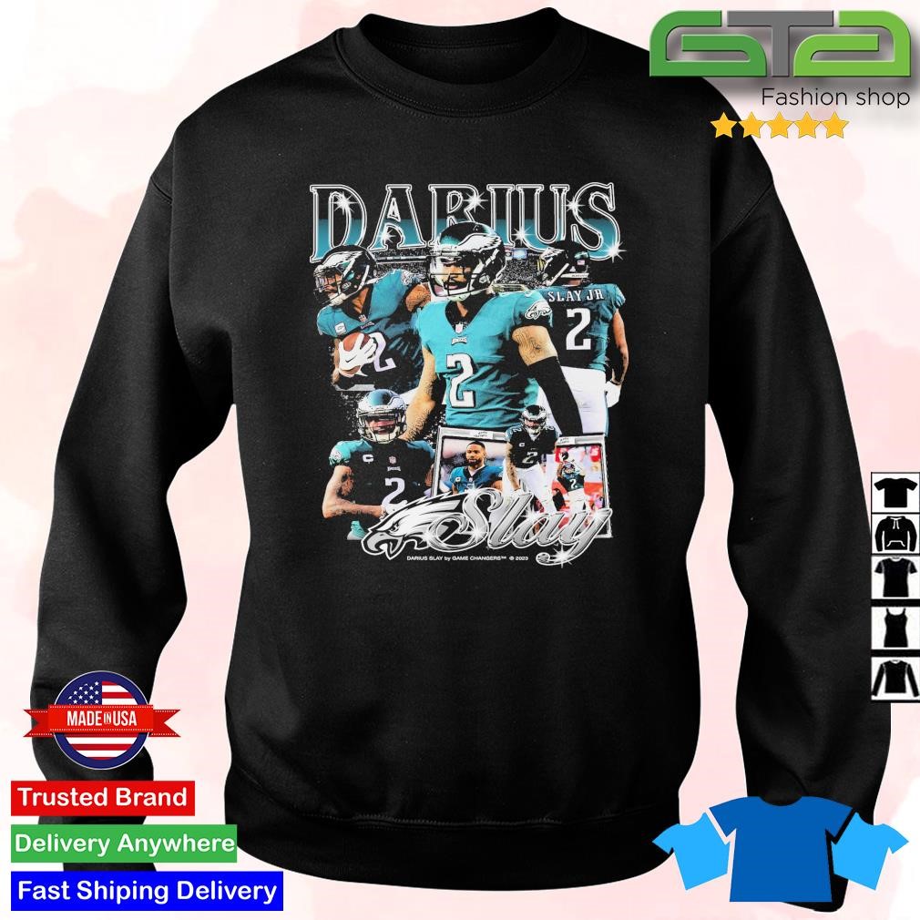 Darius Slay Philadelphia Eagles football Slay logo 2022 T-shirt, hoodie,  sweater, long sleeve and tank top