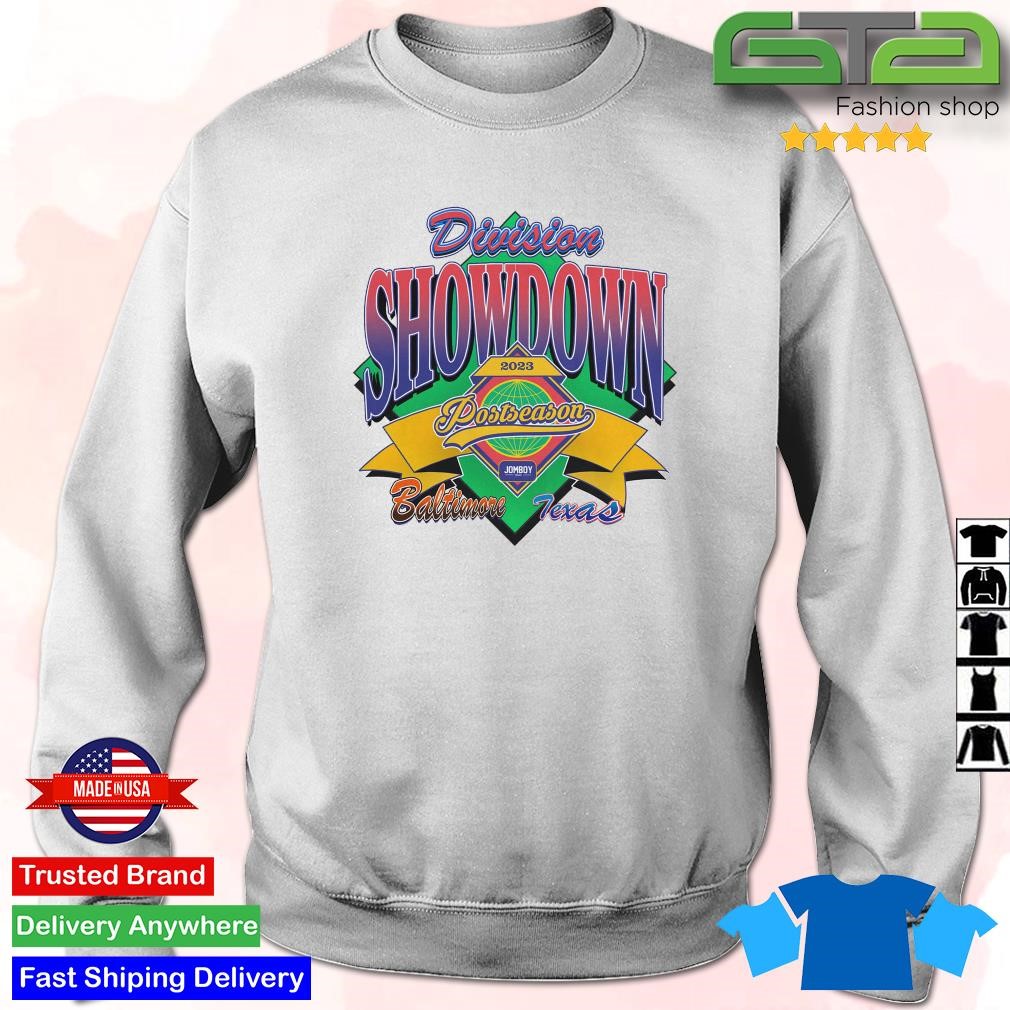 Baltimore Vs Texas Division Showdown 2023 Postseason Shirt, hoodie,  sweater, long sleeve and tank top