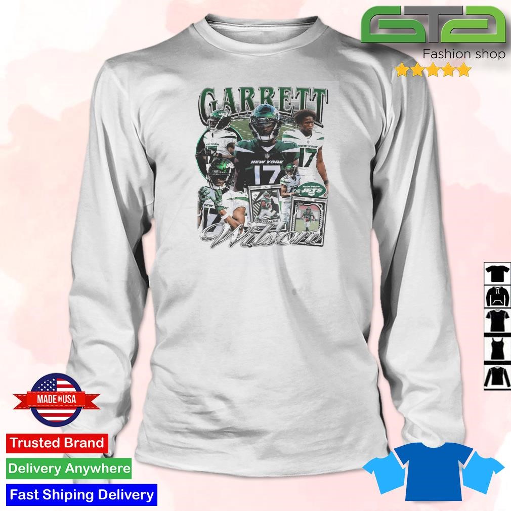 Garrett Wilson 17 New York Jets football player poster shirt, hoodie,  sweater, long sleeve and tank top