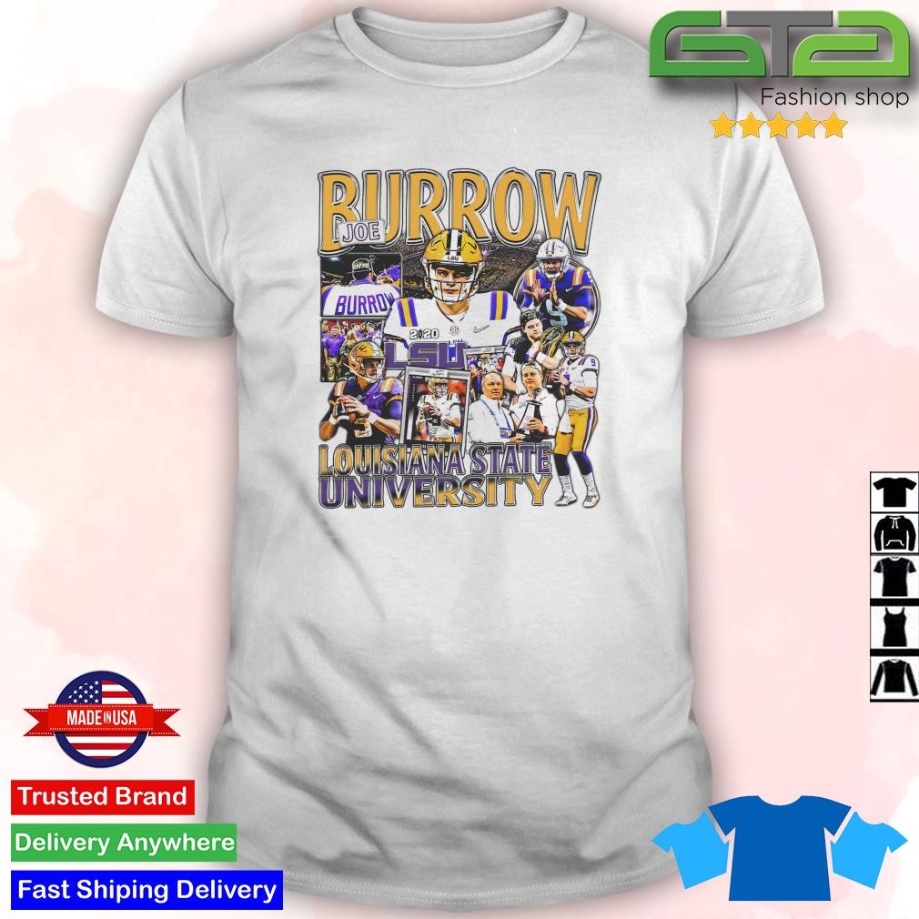 Joe Burrow 90s Vintage Style Inspired Shirt LSU Cincinnati 