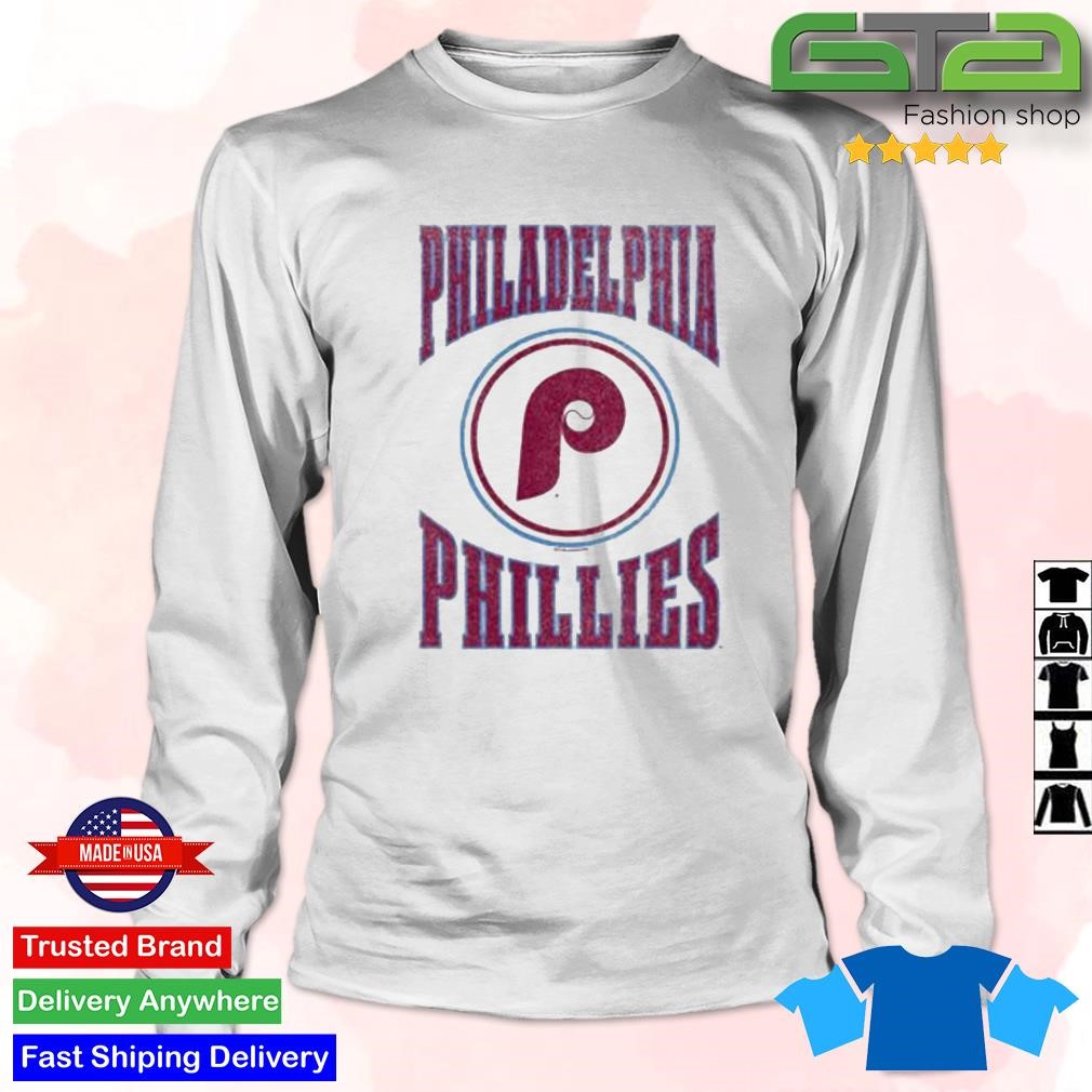 Philadelphia Phillies Arched Lockup Crew T-shirt,Sweater, Hoodie, And Long  Sleeved, Ladies, Tank Top