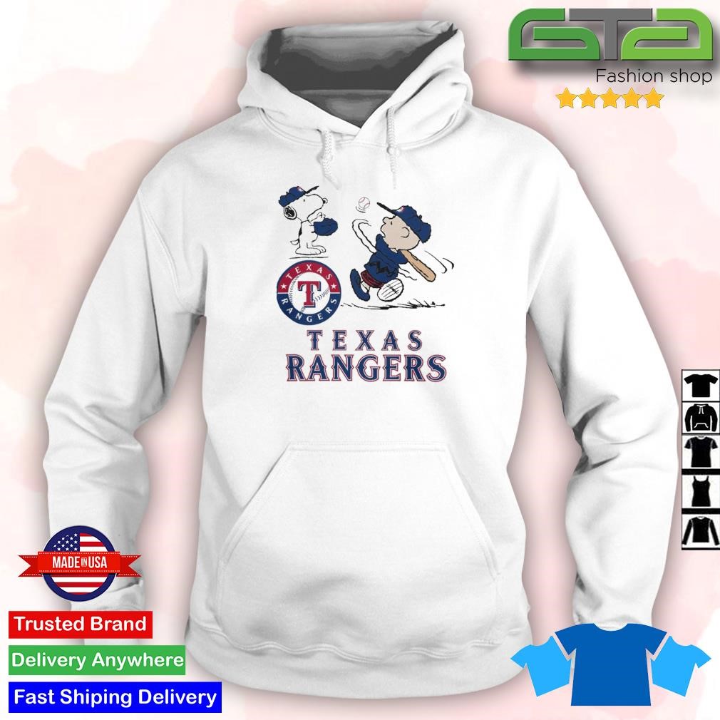 Texas Rangers X Peanuts Snoopy And Charlie Brown Shirt, hoodie