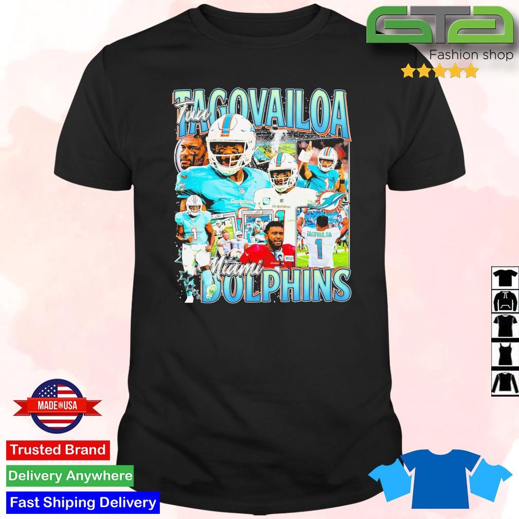 Official Tua Tagovailoa Miami Dolphins T-Shirts, Dolphins Tua Tagovailoa  Tees, Shirts, Tank Tops