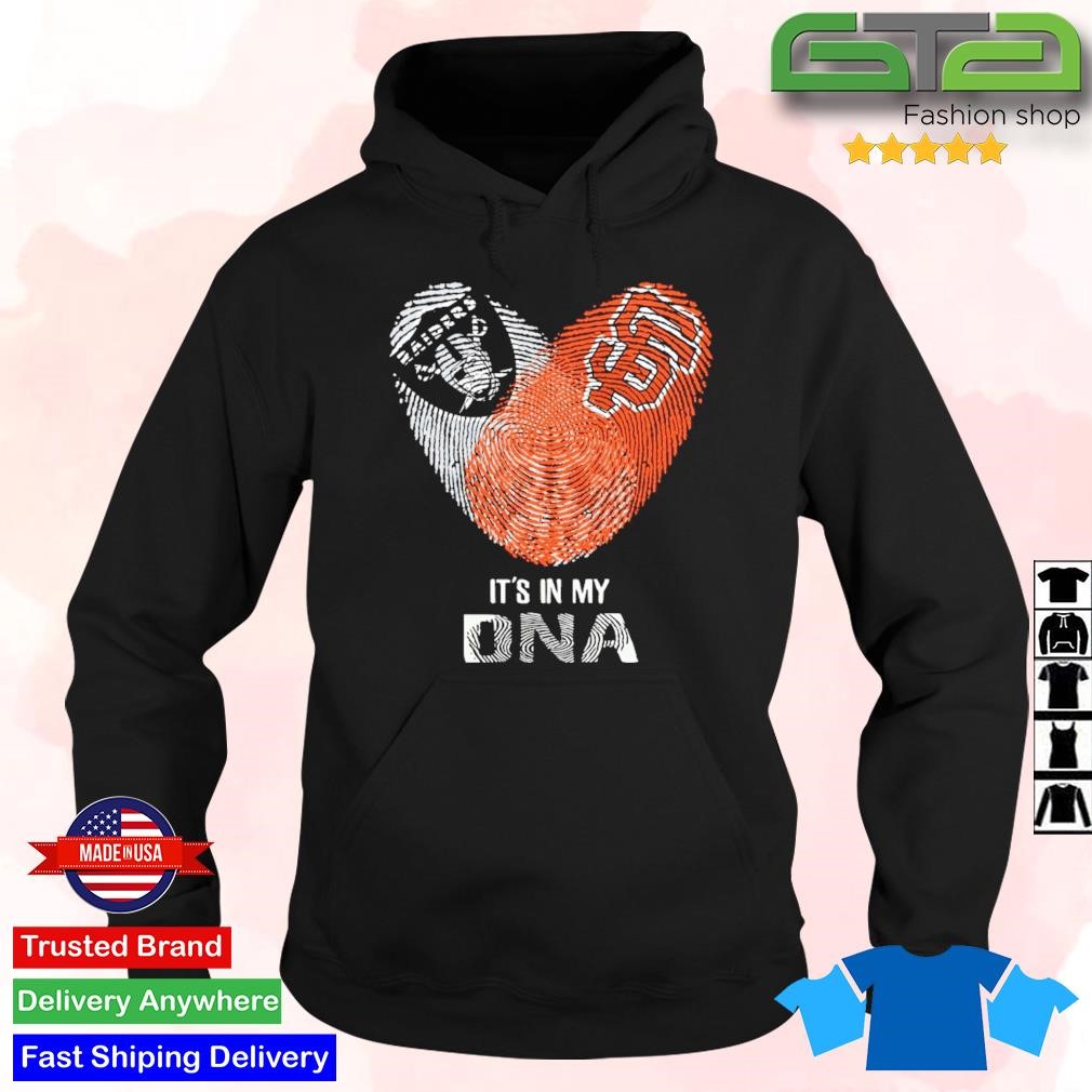 Raiders And Los Angeles Dodgers Heart It's In My DNA 2023 Shirt, hoodie,  sweater, long sleeve and tank top