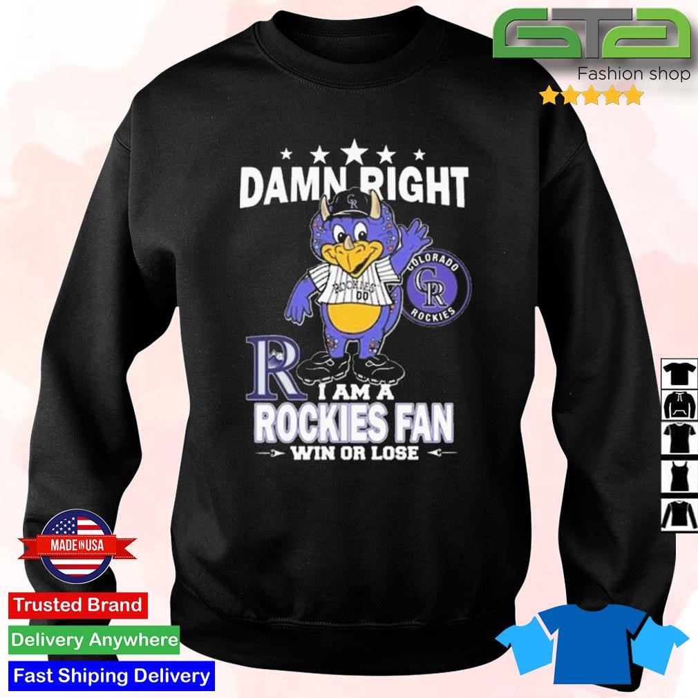 MLB Damn Right I Am A Chicago Cubs Mascot Fan Win Or Lose 2023 Shirt,  hoodie, sweater, long sleeve and tank top