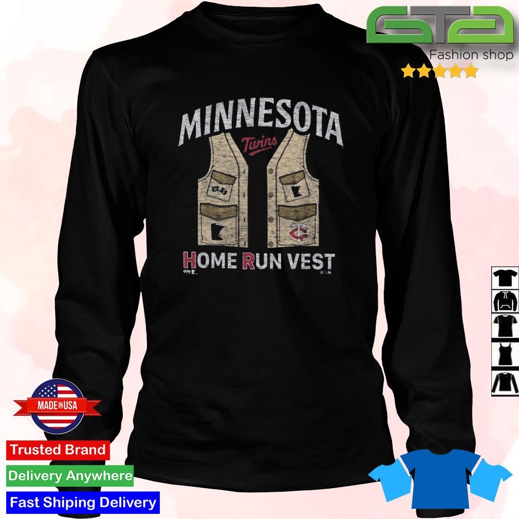 Minnesota Twins Home Run Vest retro shirt - redbubbletees