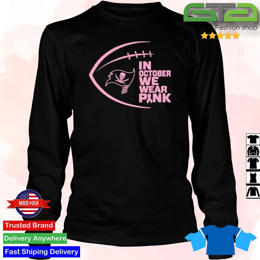 Tampa Bay Buccaneers Peanut Characters In October We Wear Pink 2023 Shirt -  The Clothes You'll Ever Need