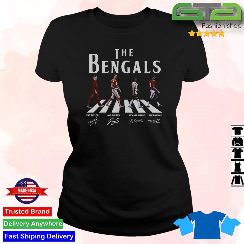 The Cincinnati Bengals Abbey Road Signatures T-Shirt, hoodie