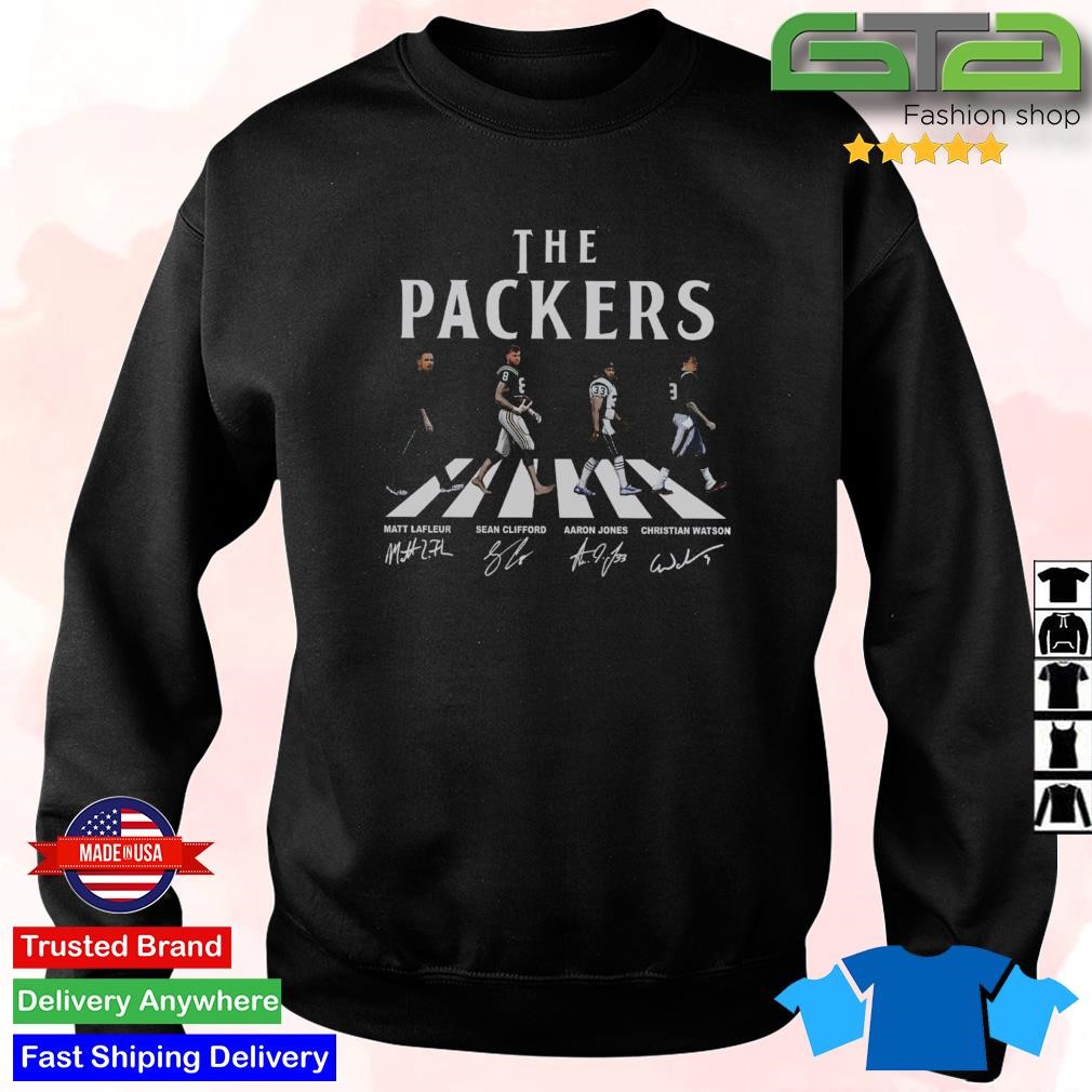 Green Bay Packers Walking Abbey Road signatures 2022 shirt by  Rainbowtclothingllc - Issuu