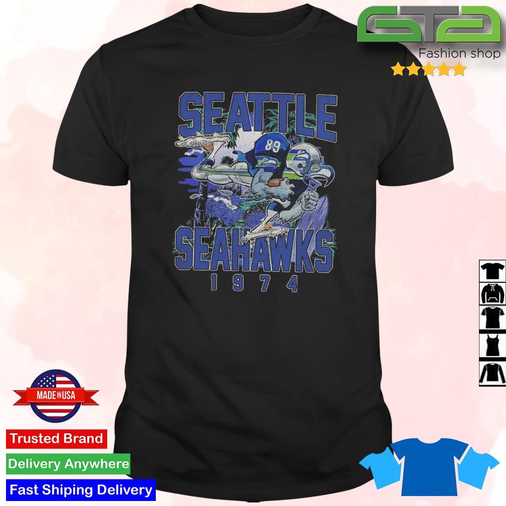 Retro 1974 Seattle Football Crewneck Sweatshirt, Vintage Seahawks Foot -  Gearcape