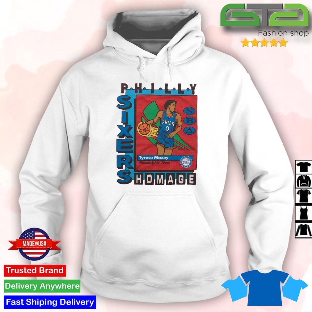 Official philadelphia 76ers Trading Card Tyrese Maxey Shirt, hoodie,  sweater, long sleeve and tank top