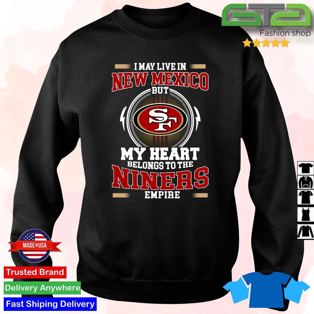 Straight Niner Empire Black & Red Long Sleeve T-Shirt