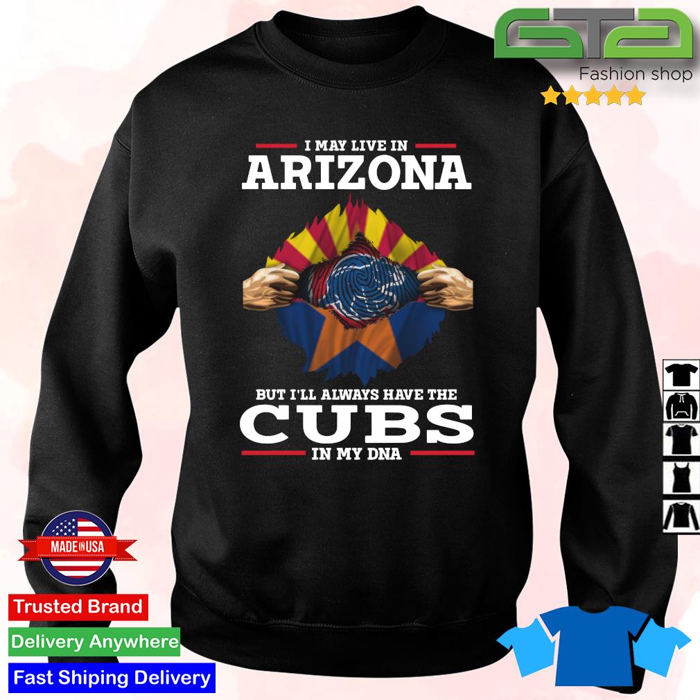 Official I May live in Washington But I'll always have the Chicago Cubs In  My DNA 2023 Shirt - Limotees