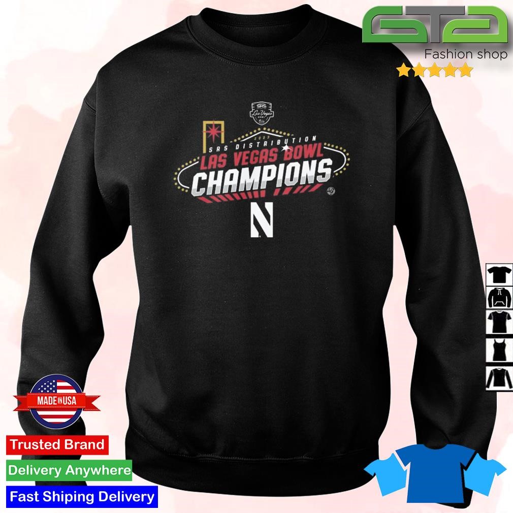 Official 2023 Las Vegas Bowl Champions Northwestern T-Shirt, hoodie ...