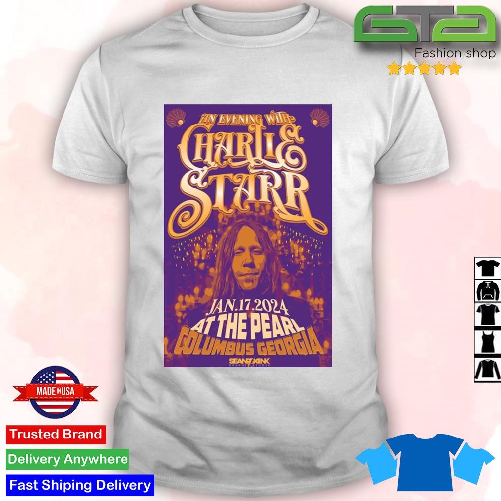 Official Charlie Starr Columbus Jan 17 2024 T-Shirt