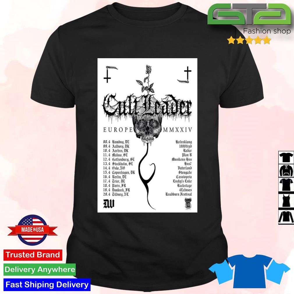 Official Cult Leader April 2024 Tour T-Shirt