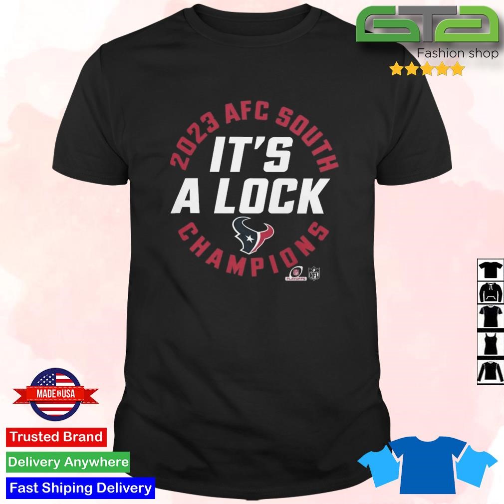 Official NFC East Champions 2023 It's A Lock Houston Texans T-Shirt