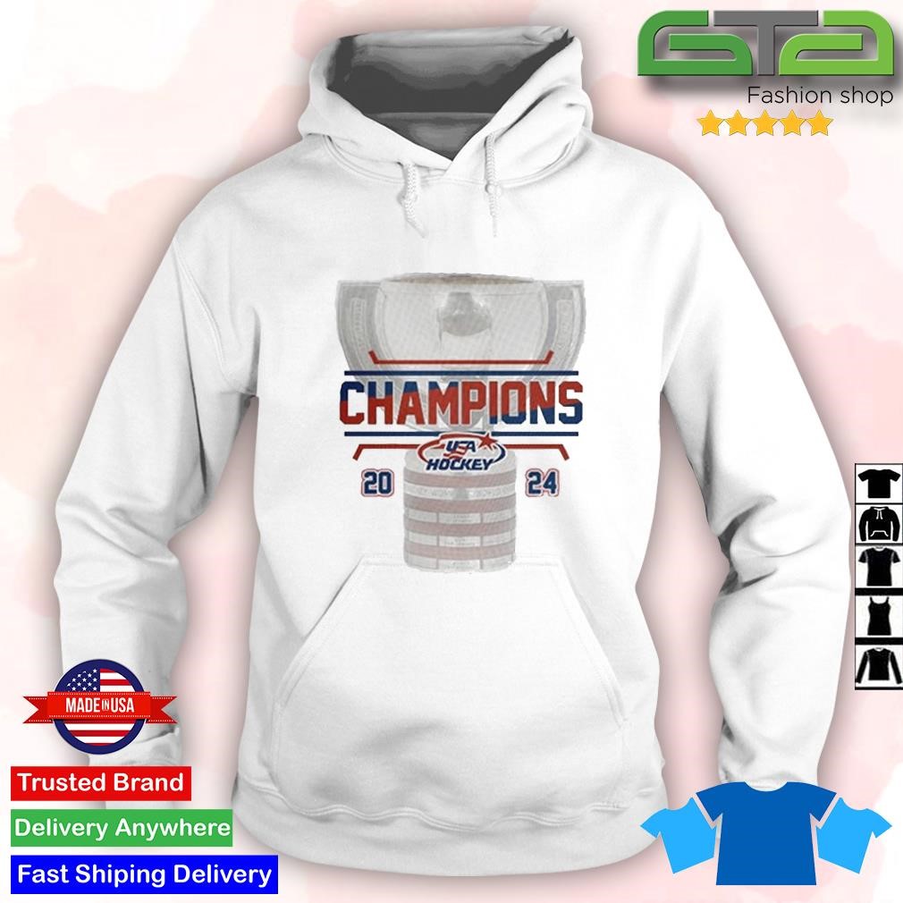 Official 2024 World Junior Ice Hockey Champions USA Hockey T-Shirt ...