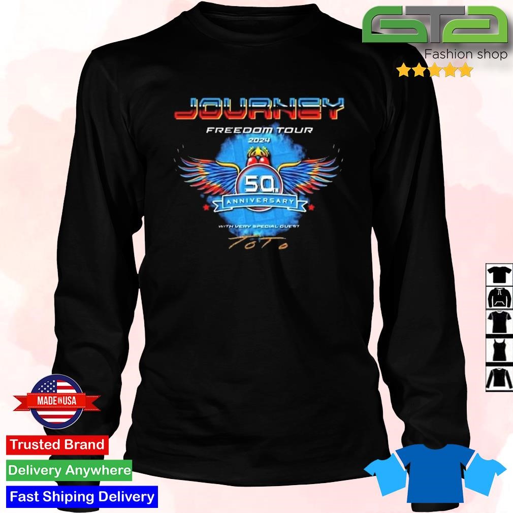 Official Journey Freedom Tour 2024 Journey With Toto 2024 Concert T