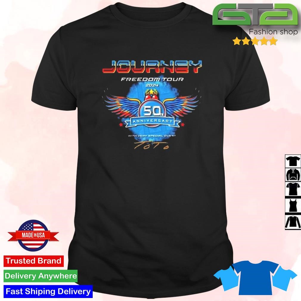 Official Journey Freedom Tour 2024 Journey With Toto 2024 Concert T ...