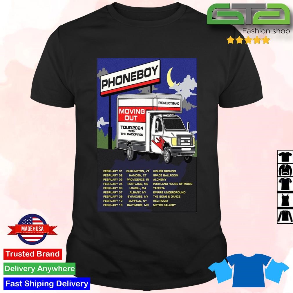 Original Phoneboy February Tour 2024 T-Shirt