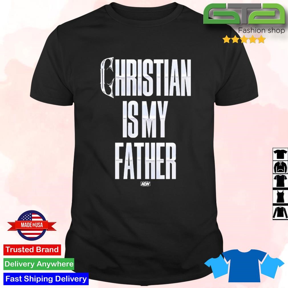 Official Christian Cage Christian Is My Father T-shirt