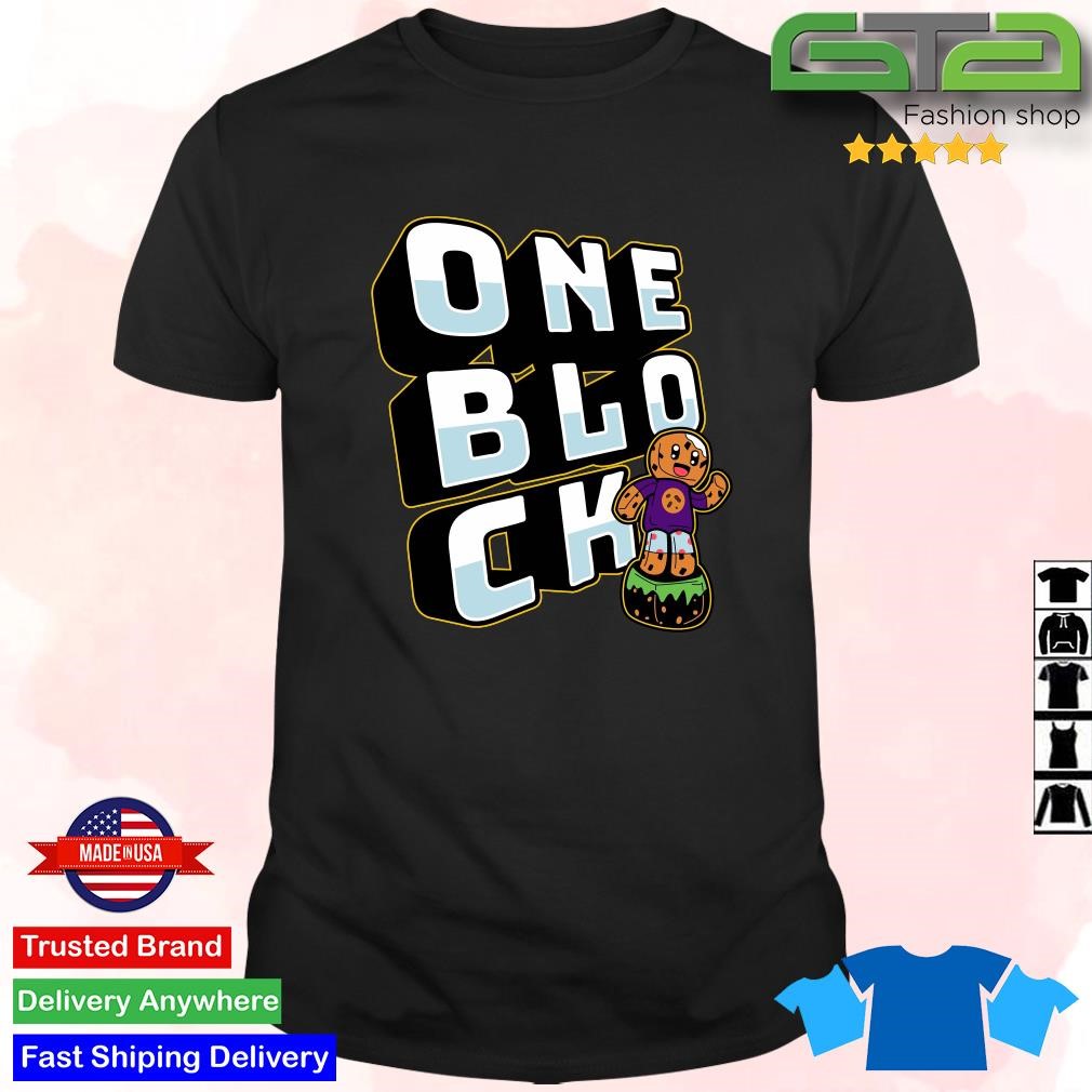 Official Acookiegod One Block 2024 T-shirt