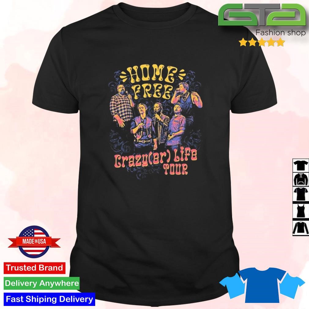 Official Home Free Store Crazy Life Tour T-shirt