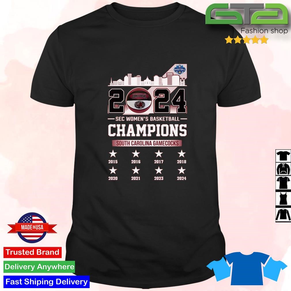 Original 2024 Sec Women’s Basketball Champions South Carolina Gamecocks Skyline Shirt Original 2024 Sec Women’s Basketball Champions South Carolina Gamecocks Skyline Shirt