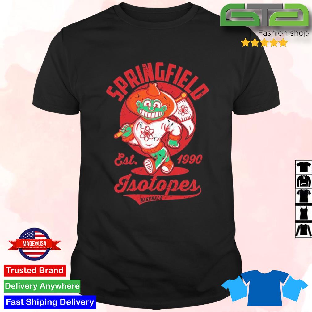 Official Springfield Isotopes Baseball Team T-shirt