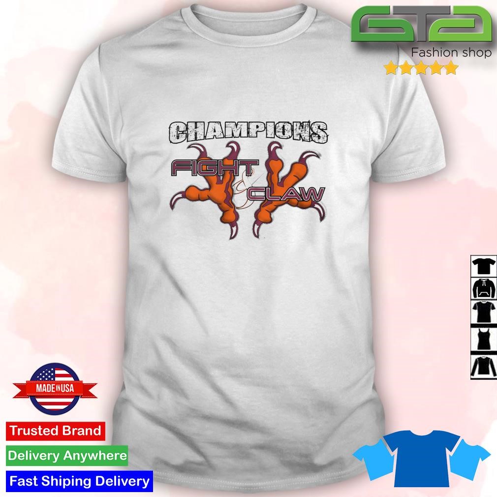 Official Champions Fight & Claw For It T-shirt