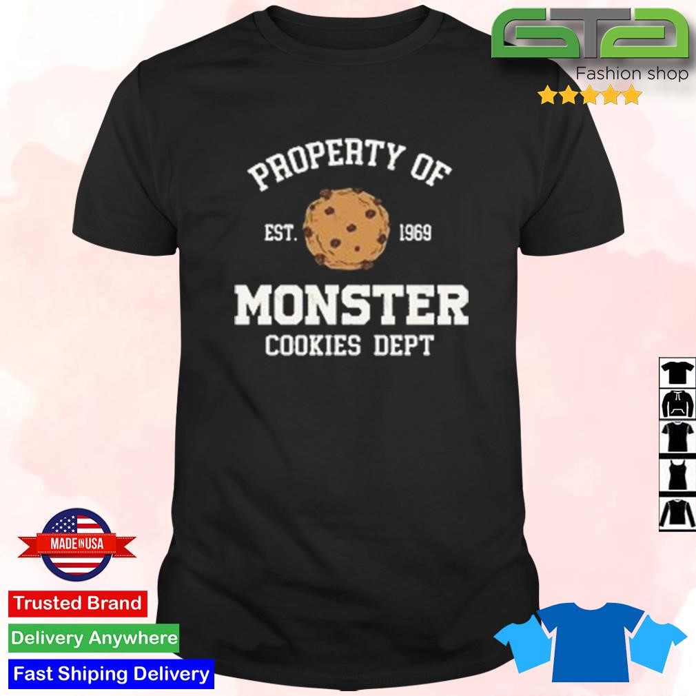 Official Property Monster Cookies Dept T-shirt