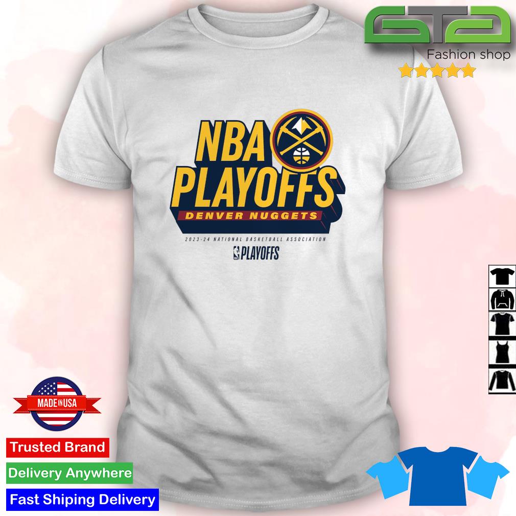 Official Denver Nuggets 2024 NBA Playoffs Defensive Stance T-shirt