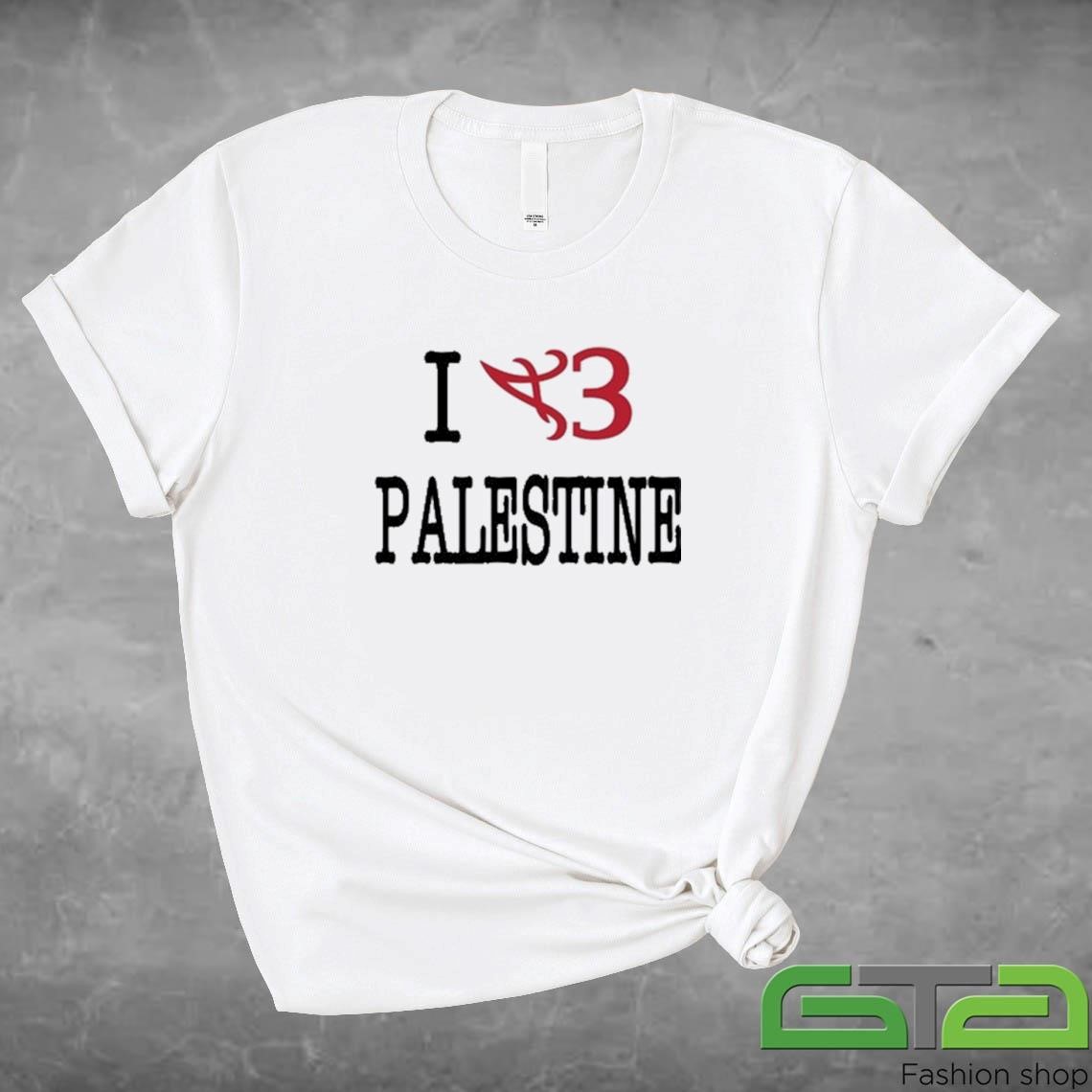 Boume Sama Wearing I A3 Palestine Shirt