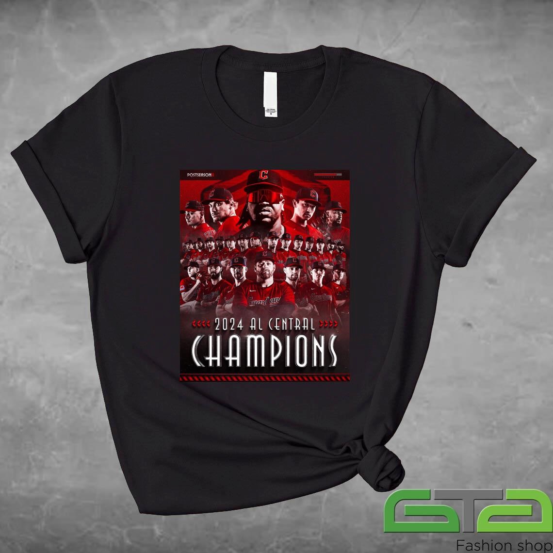 Cleveland Guardians 2024 AL Central Champions Shirt