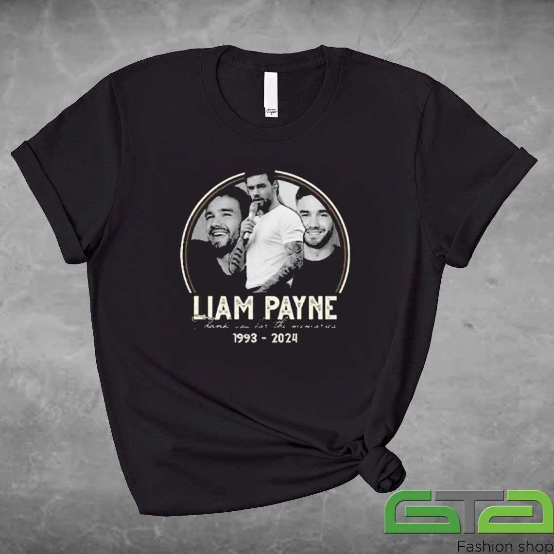 Liam Payne 1993 2024 Thank You For The Memories Shirt