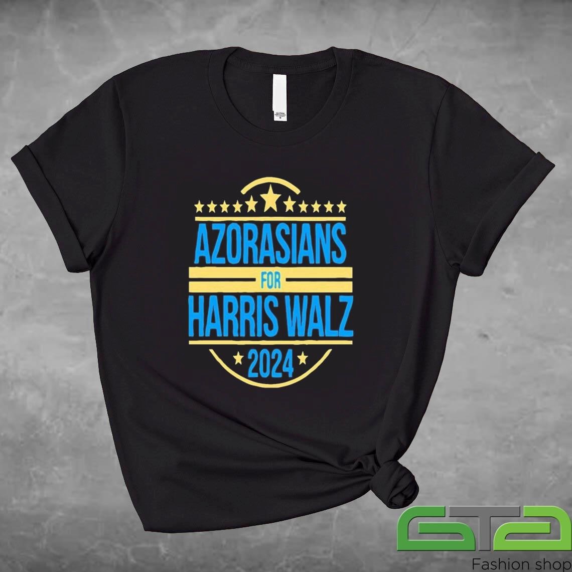 Official Azorasians For Harris Walz 2024 Shirt