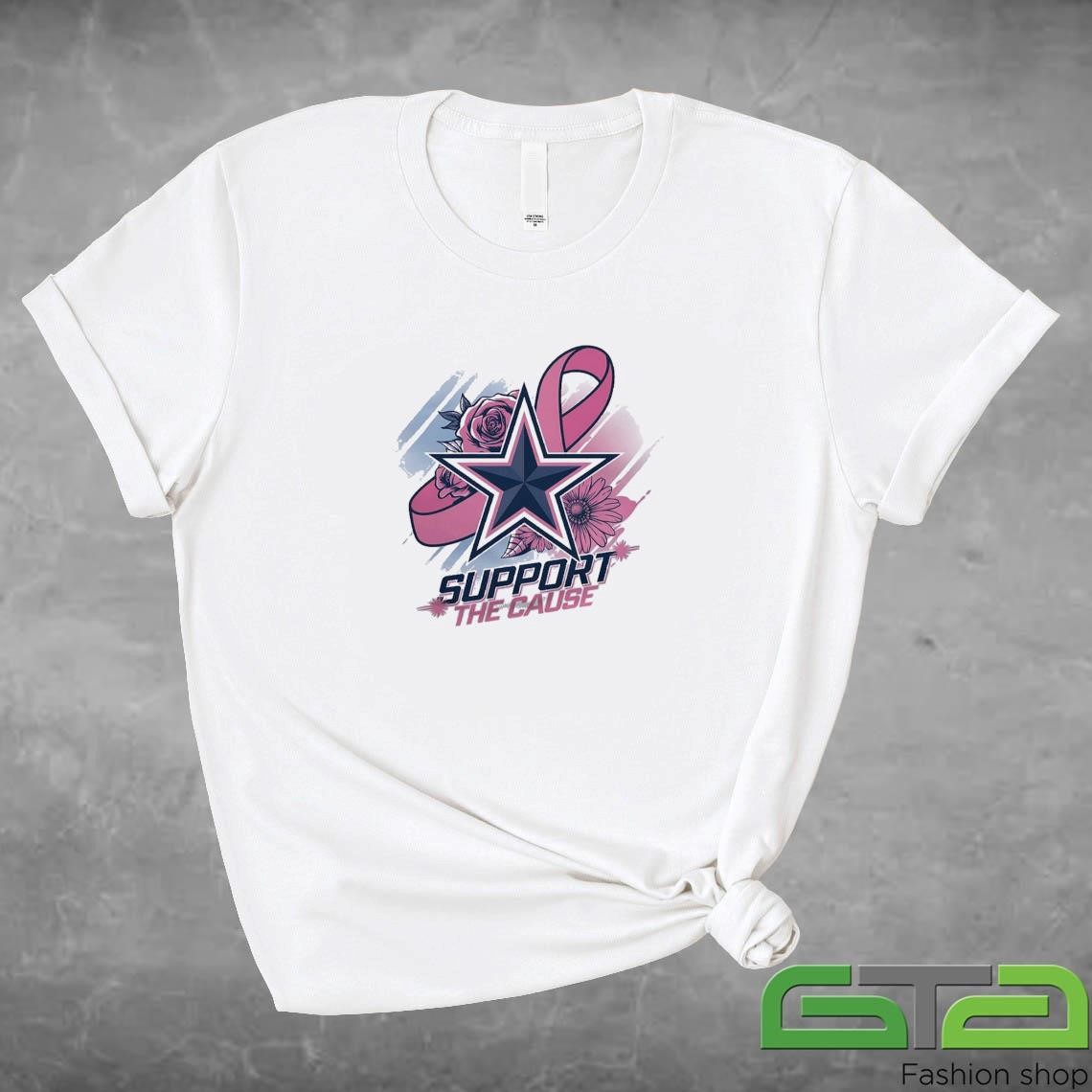 Official Breast Cancer Awareness X Dallas Cowboys Shirt