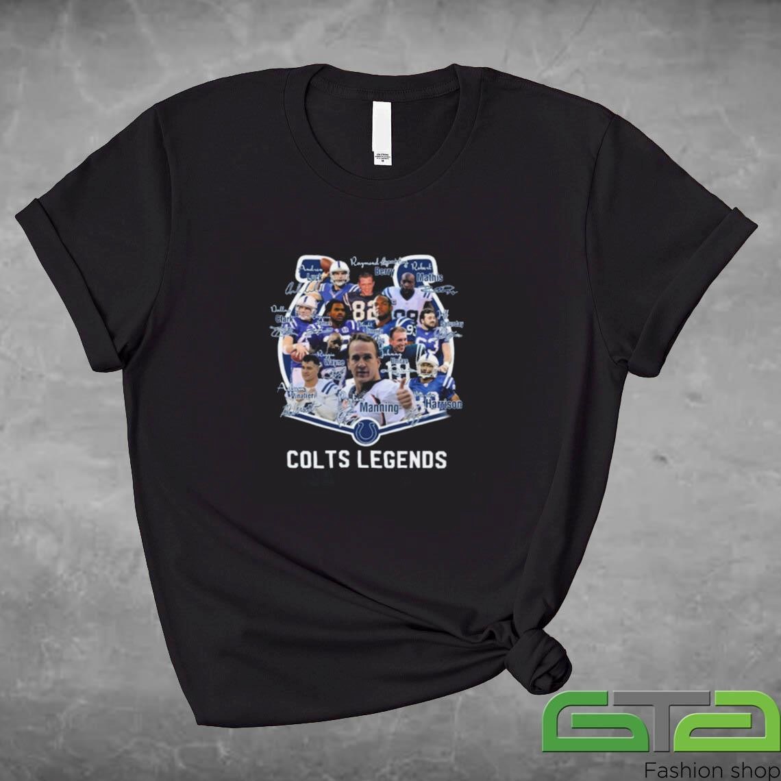 Official Colts Legends Indianapolis Colts Signatures Shirt