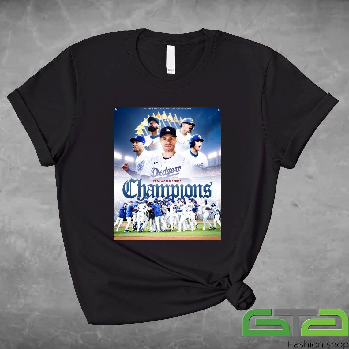 Official Congratulations To The Dodgers For Being The World Series Champions 2024 Poster Shirt