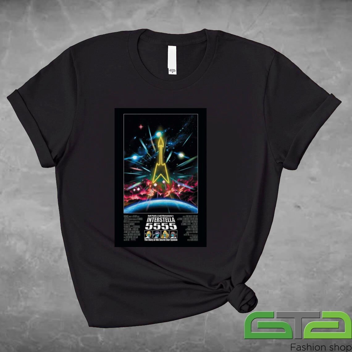 Official Daft Punk Interstella 5555 Shirt